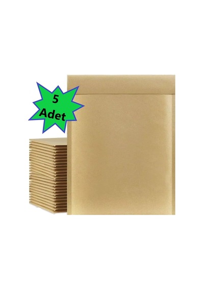 Tr Kraft Kaplı Balonlu Baloncuklu Pat Pat Zarf 24x32+5cm 5 Adet