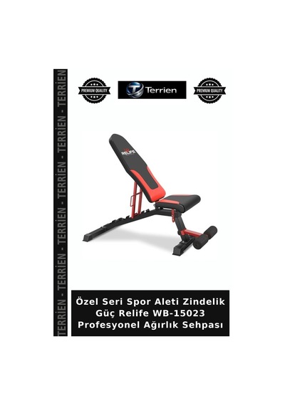 Delux Serisi Relife Wb-15023 Profesyonel Ağırlık Sehpası Fitness Hareket Vücut