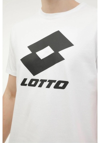 Lotto M-clever Lg T-sh 4fx Giyim Erkek Beyaz