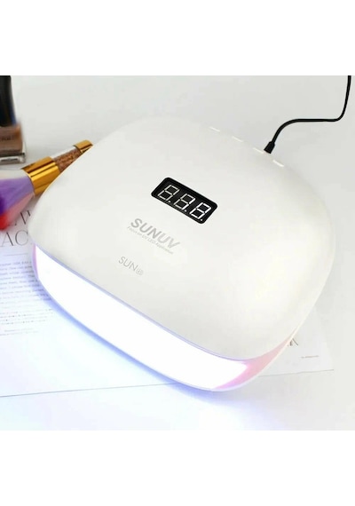 Sunuv 4s Manikür Tırnak Kurutucu Uv Led Lamba Beyaz 48w