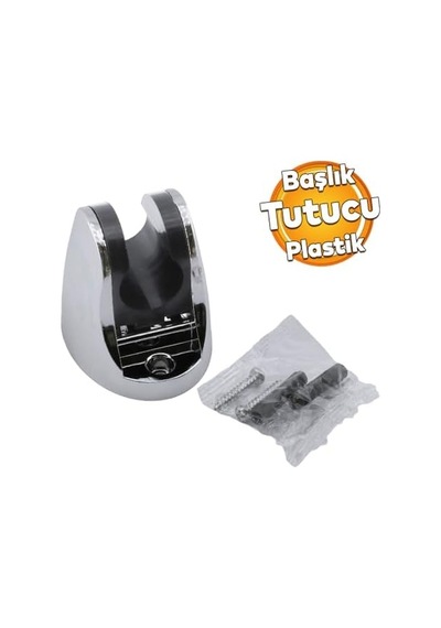 Duş Başlığı Tutacağı Mafsal Banyo Telefon Hortum Başlık Tutamağı Duvara Sabitleme Ayarlanabilir