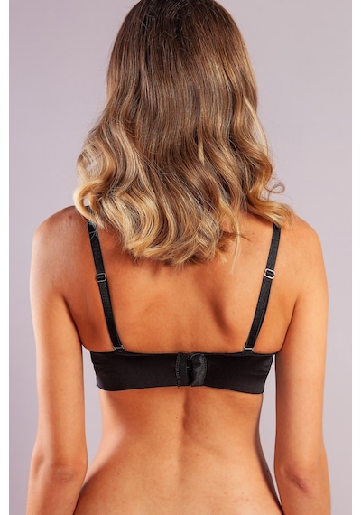 Lenaca Genius Balconette Heavy Push Up Bra, Siyah Konforlu Ve Şık Sütyen Çok Renkli