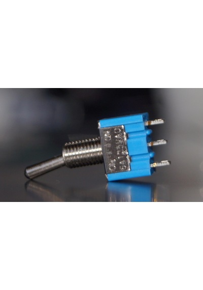 Mini Toggle Switch On-off-on 3 Pin 6a 125vac Mavi Anahtar Mts-103