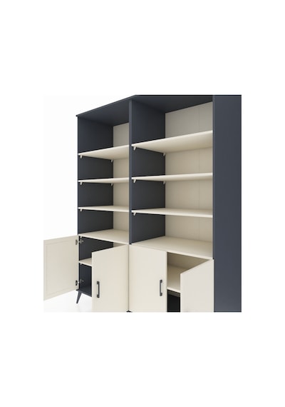 Kronos Gardrop 10 Raflı 4 Kapaklı 176x59x221 Antrasit-aytaşı Aytaşı Kronos Gardrop 10 Raflı 4 Kapaklı 176x59x221 Antrasit-aytaşı Aytaşı