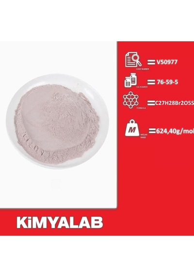 Kimyalab Brom Timol Mavisi Bromothymol Blue Indicator 50 G