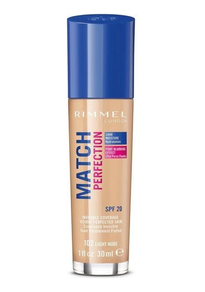 Rımmel Match Perfectıon Fondoten No:102 Lıght Nude