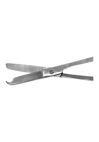 Barışhan Medikal Küçük Mikrocerrahi Dikiş Alma Makası 4.7inç/12.6cm Gri Eğitim Materyali