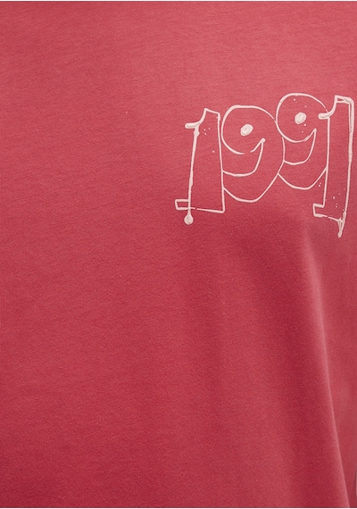 Mavi - 1991 Baskılı Pembe Tişört 0612908-71079 Pembe Mavi - 1991 Baskılı Pembe Tişört 0612908-71079 Pembe