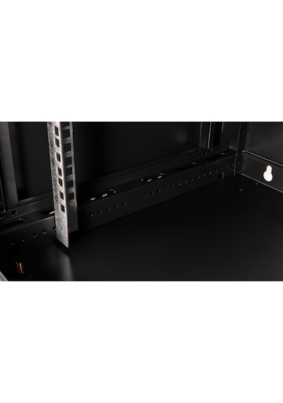Lande 9u 19" Duvar Tipi Rack Kabinet Genişlik: 600 Mm Derinlik: 450 Mm Siyah Demonte