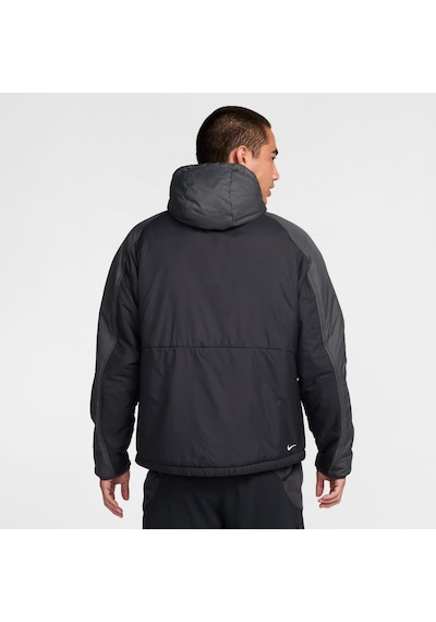Nike Trail Primaloft Therma-fıt Erkek Siyah Koşu Ceketi-sportxstore Siyah-gri