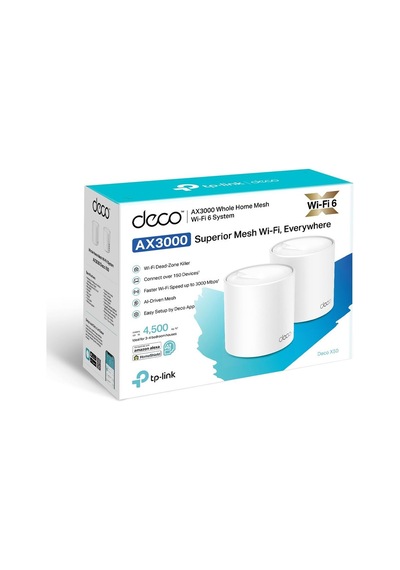 Tp-link Deco X50 2p Ax3000 Whole Mesh Wi-fi6 İkili Paket