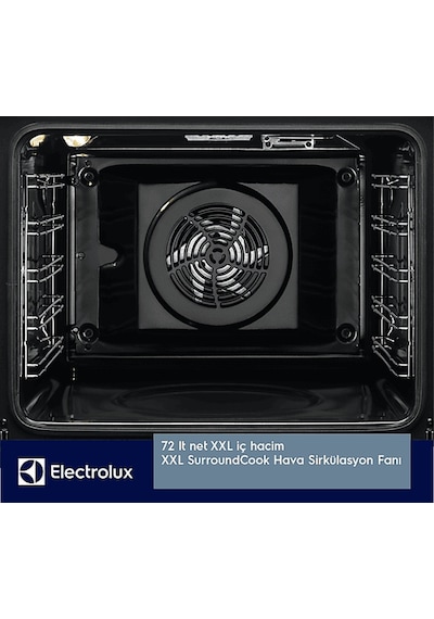 Electrolux KODEH10H 72 L Ankastre Fırın