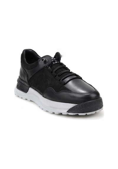 Pierre Cardin 90-348 Hakiki Deri Erkek Casual Günlük Ayakkabı Siyah