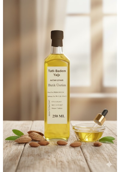 Aktar Diyarı Tatlı Badem Yağı 250 ML