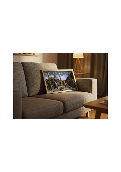 Rönesans Mantegna Çarmıha Geriliş Çerçevesiz Poster 21x30 Cm A4 Tablo Rönesans Klasik Sanat