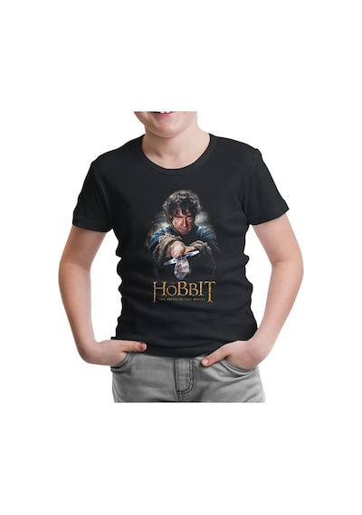 Lord Tshirt Hobbit - The Battle Of Five Armies Siyah Çocuk Tshirt