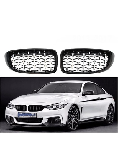 Bmw F32-f33-f36 2014-2020 4.seri Krom Daimond Ön Panjur