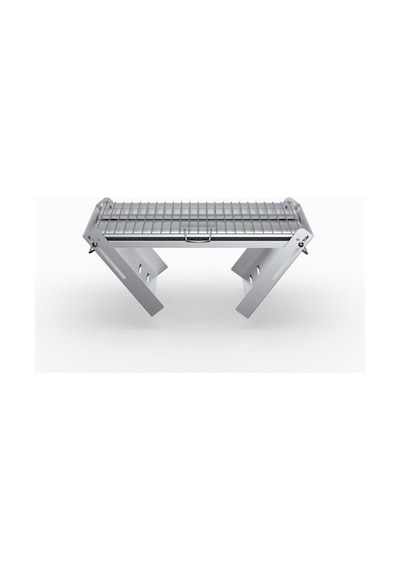 Mizan Galvaniz Katlanır Kutulu Mangal 40 CM