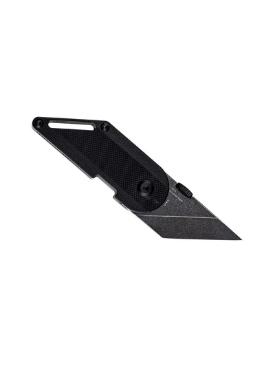 Kansept Dash Siyah G10 Sap Siyah Taşlanmış 154cm Çelik Mini Kamp Çakı T3045a1