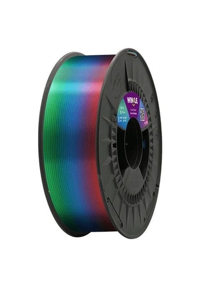 Winkle Pla Silk Filament Aurora Borealis 1.75mm 1 Kg