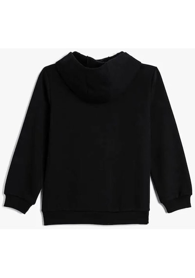 Koton Erkek Çocuk Sweatshirt Siyah 4wkb10031tk 24ky59000134 Y5901