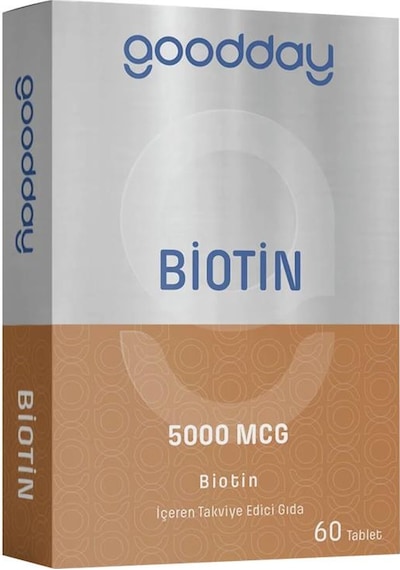 Goodday Biotin 5000mcg 60 Tablet