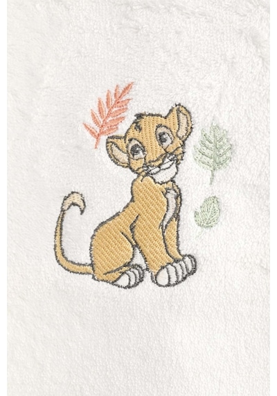 Özdilek Bambu Ashley Yenidoğan Bebek Bornoz Seti-lion King Simba Happy Krem