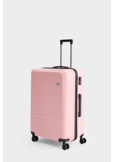Defacto Unisex Sert Kapaklı Çekçekli Küçük Valiz H2404axnspn651 Pembe-pn651