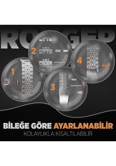 Prestige Steell Samsung Galaxy Watch 9/8 44mm/40mm/classic 46mm İle Uyumlu Çelik Kordon Kısaltma Aparatlı Paslanmaya Dayanıklı Katlanır Toka Mekanizmalı Samsung Watch 9 Kordon Çok Renkli Prestige Steell Samsung Galaxy Watch 9/8 44mm/40mm/classic 46mm İle Uyumlu Çelik Kordon Kısaltma Aparatlı Paslanmaya Dayanıklı Katlanır Toka Mekanizmalı Samsung Watch 9 Kordon Çok Renkli