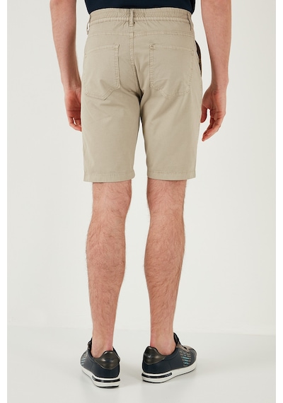 Buratti Pamuklu Slim Tapered Bermuda Erkek Şort 4503S67Smilano Bej