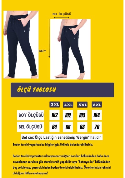 Marco Ferry Lacivert Erkek İkiip Büyük Beden Eşofman Altı 5428b-l Lacivert