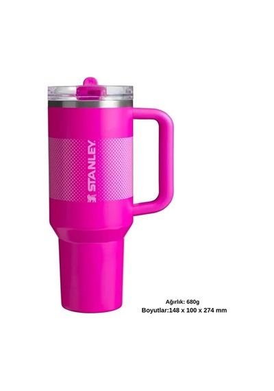 Stanley The Quencher Protour Flip Straw Tumbler 1.18l Pipetli Termos 10-12486-379 Fuşya