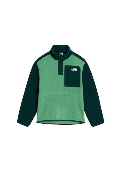 The North Face Teen Yumıorı 1/4 Zıp Jacket Çocuk Outdoor Çeyrek Fermuarlı Polar Üst Nf0a8j61jzx1 Mavi