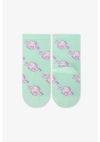 Penti Renkli Kız Çocuk Cutie Unicorn 4'lü Soket Çorap