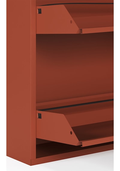 Ceha 3'lü Metal Ayakkabılık - Taba K.AYK-3 /AB8004 Ceha 3'lü Metal Ayakkabılık - Taba K.AYK-3 /AB8004