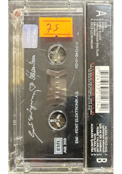 Plak Değildir Kaset Tir İlhan İrem Seni Seviyorum Kaset