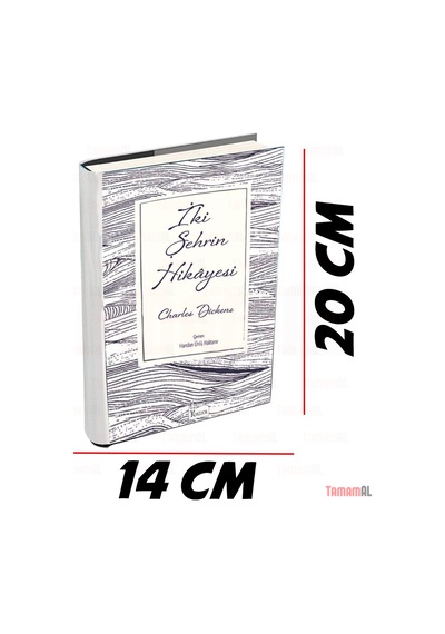 İki Şehrin Hikayesi / Dickens Lüx Bez Ciltli Sert Kapak Klasik