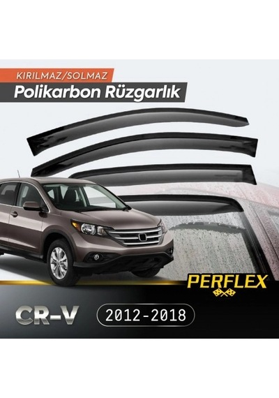 Mey İthalat Honda Cr-v 2012-2018 Cam Rüzgarlığı V2 Düz
