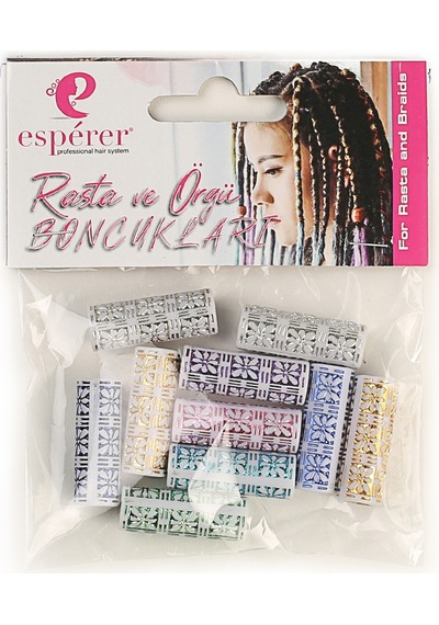 Rasta Ve Örgü Boncuğu - Ob06 Çok Renkli
