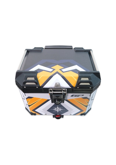 Gp Kompozit Dsn07 Universal 37 Lt Desenli Alüminyum Motosiklet Çantası Diğer