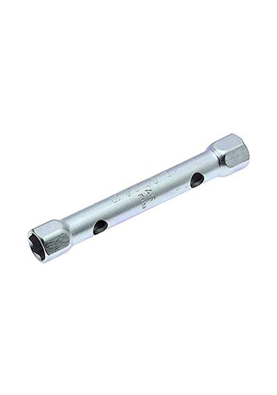Ayrex İzeltaş 1800072224 Kovan Anahtar İki Ağız, Krom, 22 X 24 Mm