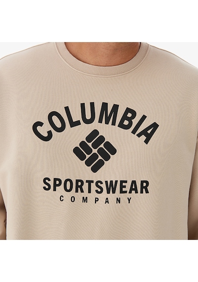 Columbia Framed Erkek Krem Günlük Sweatshirt Düz Cs0393278 Bej