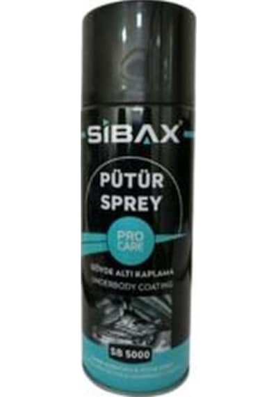 Sibax Sb5000 Pütür Sprey Siyah 400 ML Sibax Sb5000 Pütür Sprey Siyah 400 ML