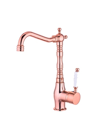 Fkn Mix Tombul Rustik Rose Altın Eviye Bataryası