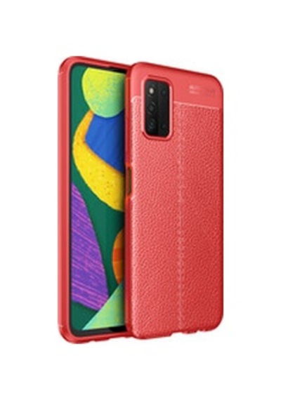 Lexroo Galaxy A03s Niss Silikon Kılıf - Kırmızı
