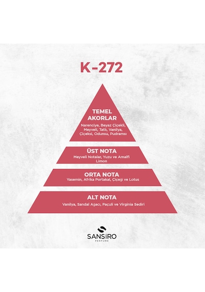 Sansiro K-272 Kadın Parfüm EDP 50 ML