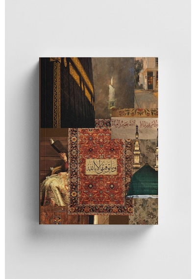 Kolaj Serisi 30 O'nun İzinde İslami Defter Ayet-hadisli Çok Renkli