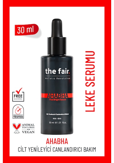 the fair. AHABHA Peel Bright Cilt Serumu %4 AHA+ %0.5 BHA 30 ML
