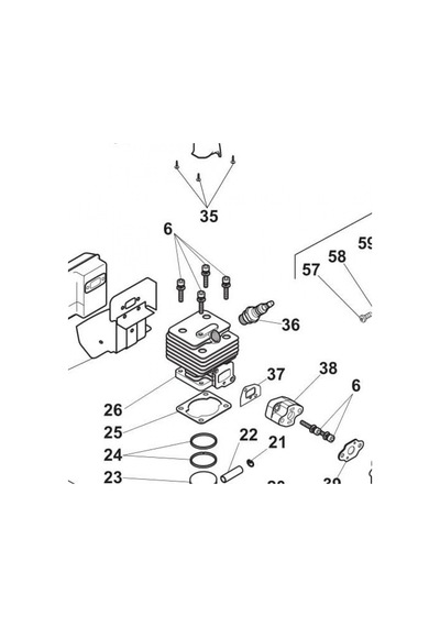 Stiga SMT 226 Multi Tırpan Silindir Piston Seti