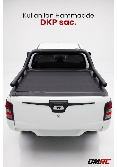 Isuzu D-max 2012-2020 Uyumlu Araca Özel Kobra Ø60mm Rollbar Siyah